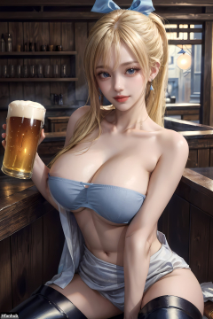 AI Art 妖精的尾巴-露西